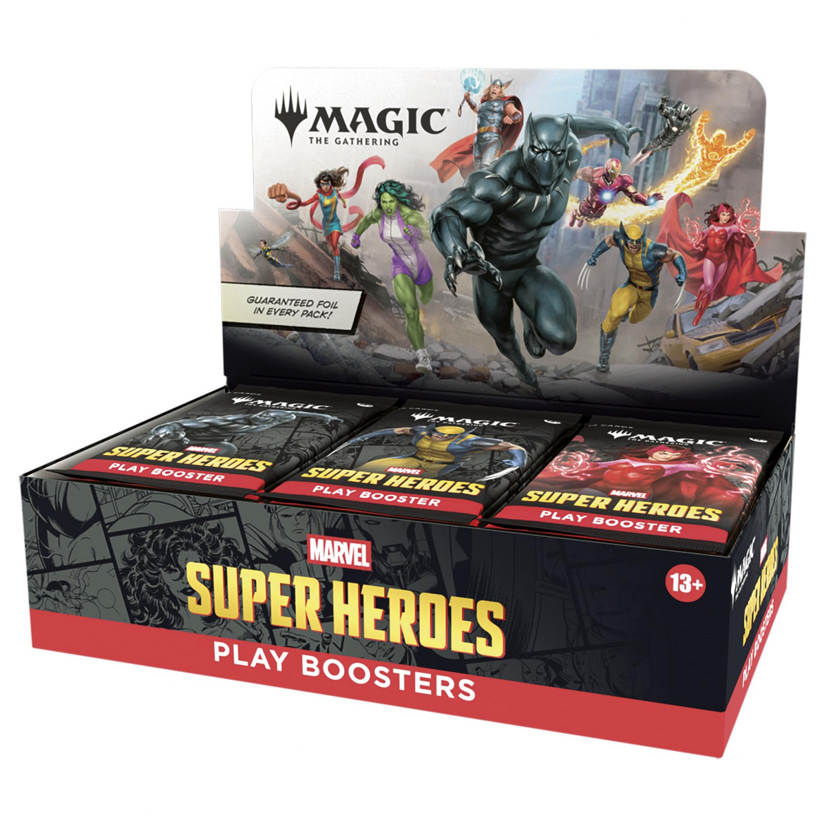 Magic The Gathering MTG Marvel Super Heroes Play Booster Box