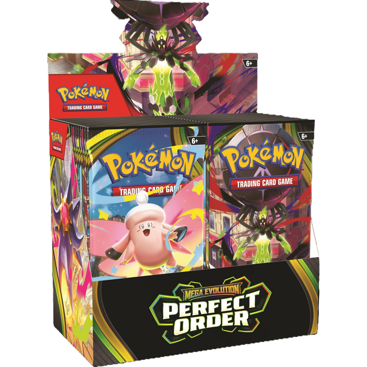 Pokemon Mega Evolution Perfect Order Booster Display Box