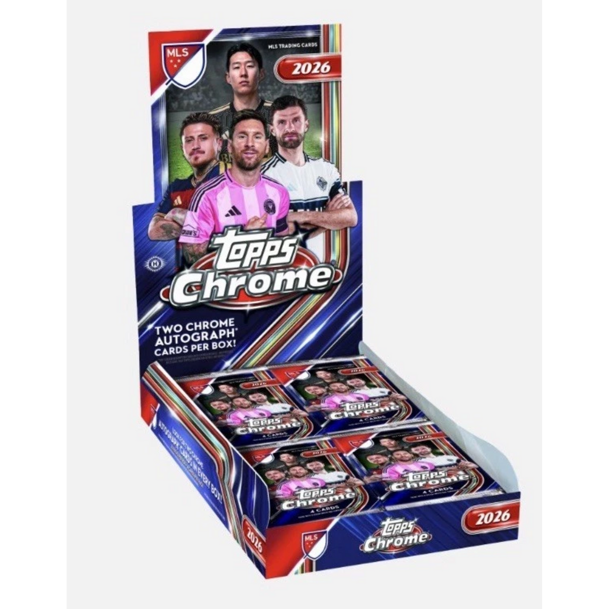 Topps Chrome Major League Soccer 2026 Hobby Box